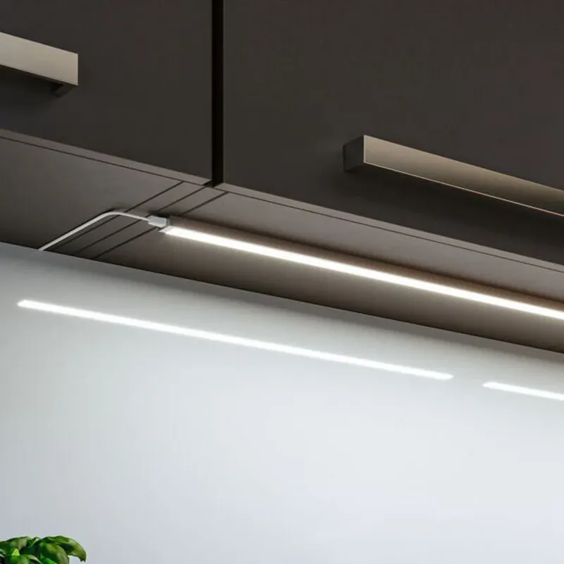 Gereduceerde Prijs Paulmann onderbouwlamp Inline 2-delige starterset chroom 55 cm 830