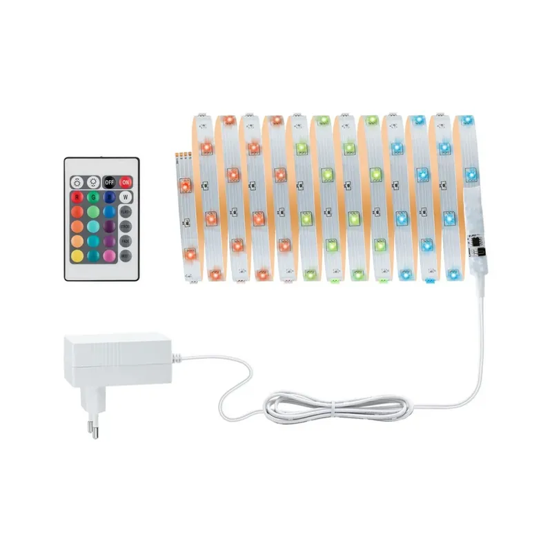 Paulmann LED strip TIP, 5 m, wit, kunststof, RGB Koop Online