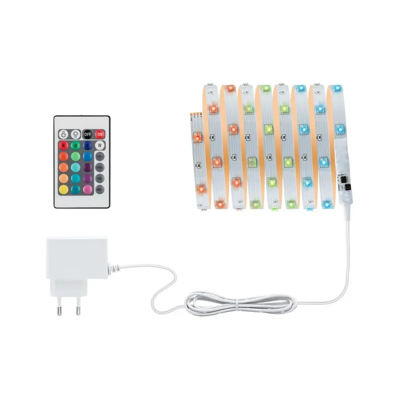 Koop Vandaag Paulmann LED strip TIP, 1 m, wit, kunststof, RGB