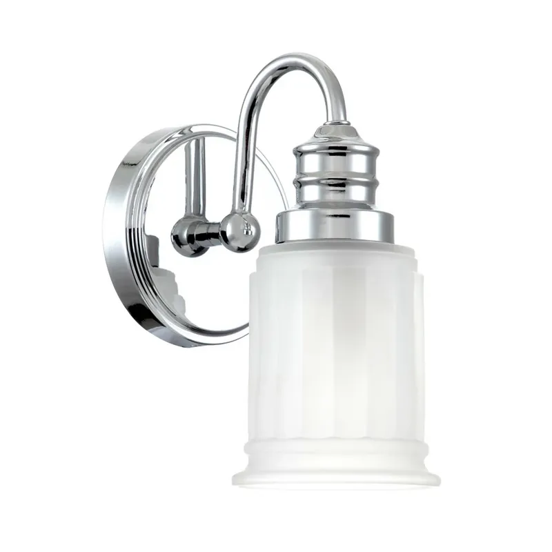Shop Nu Wandlamp Swell IP44, 1-lamp, gepolijst chroom