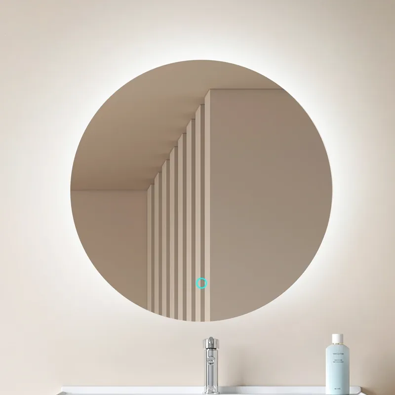 Lucande LED spiegel Celestiel, rond, verwarmbaar, CCT, Ø 60 cm Weekendaanbieding