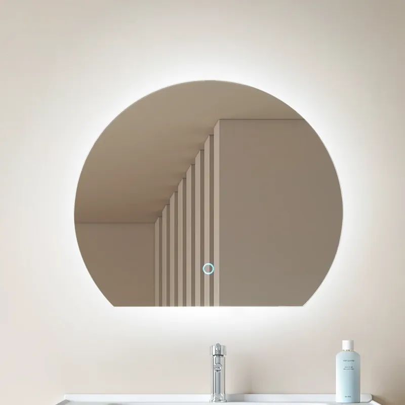Lucande LED-spiegel Celestiel, halfrond, CCT, 50 cm Laatste Kans