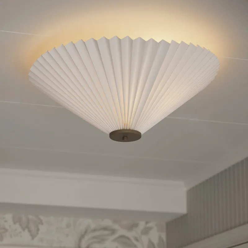 Lage Prijs PR Home plafondlamp Dora, wit, papier