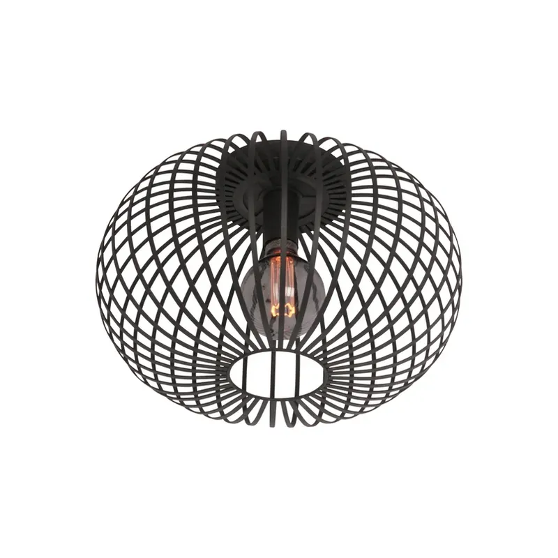Aanbieding Aglio plafondlamp, Ø 40 cm, zwart, metaal