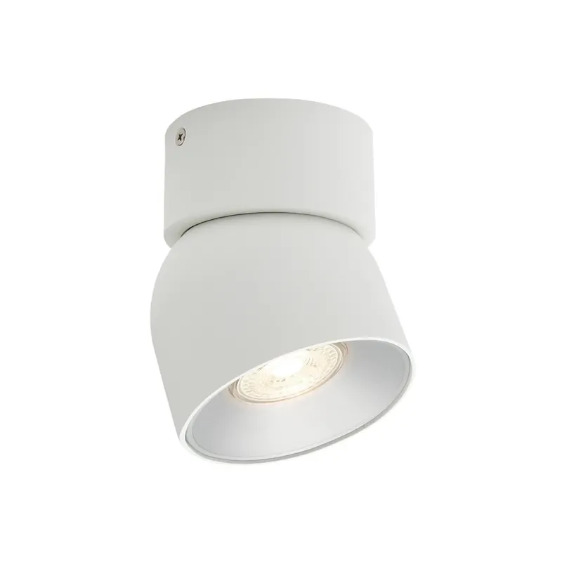Downlight Pitcher, GU10, 1-lamp, metaal, wit Weekendaanbieding