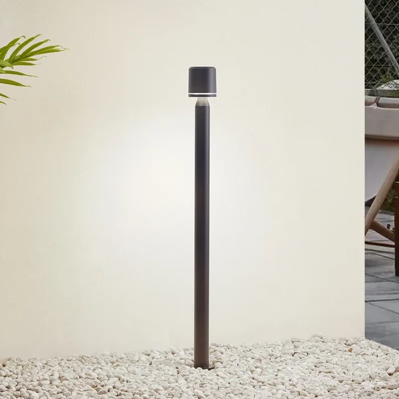 Weekendaanbieding Lindby LED tuinpadverlichting Amila, zwart, aluminium, IP54