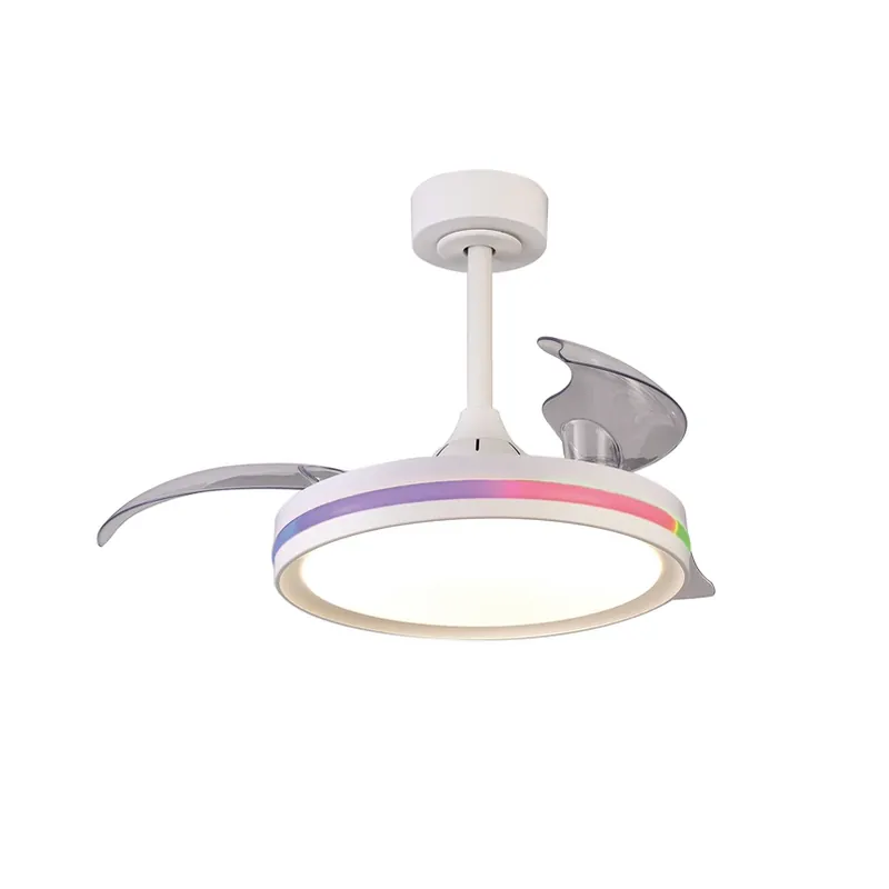 Actieprijs LED plafondventilator North wit DC stil Ø 91 cm CCT RGB