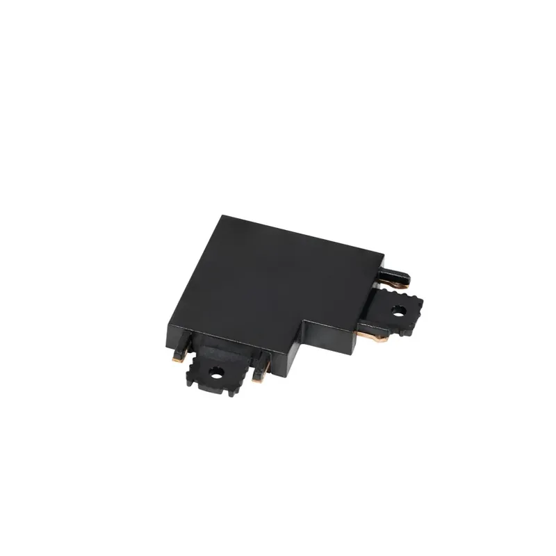Lindby L-verbinding Lumaro, 90°, zwart, hoekig Snelle Levering