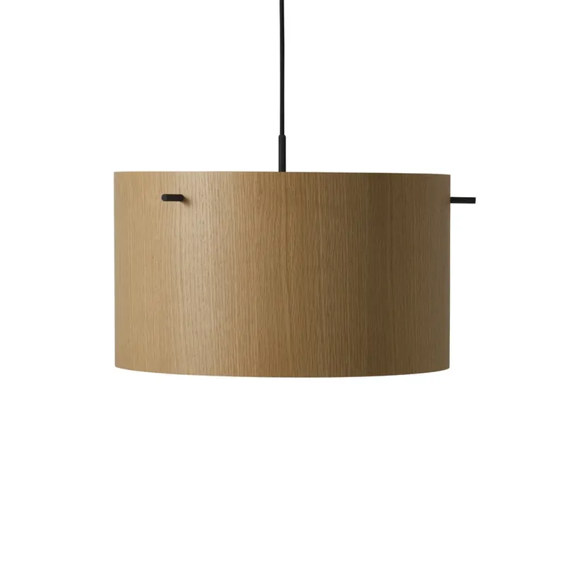 Bestel Nu FRANDSEN hanglamp FM 1954, eikenhout, Ø 41 cm, hout