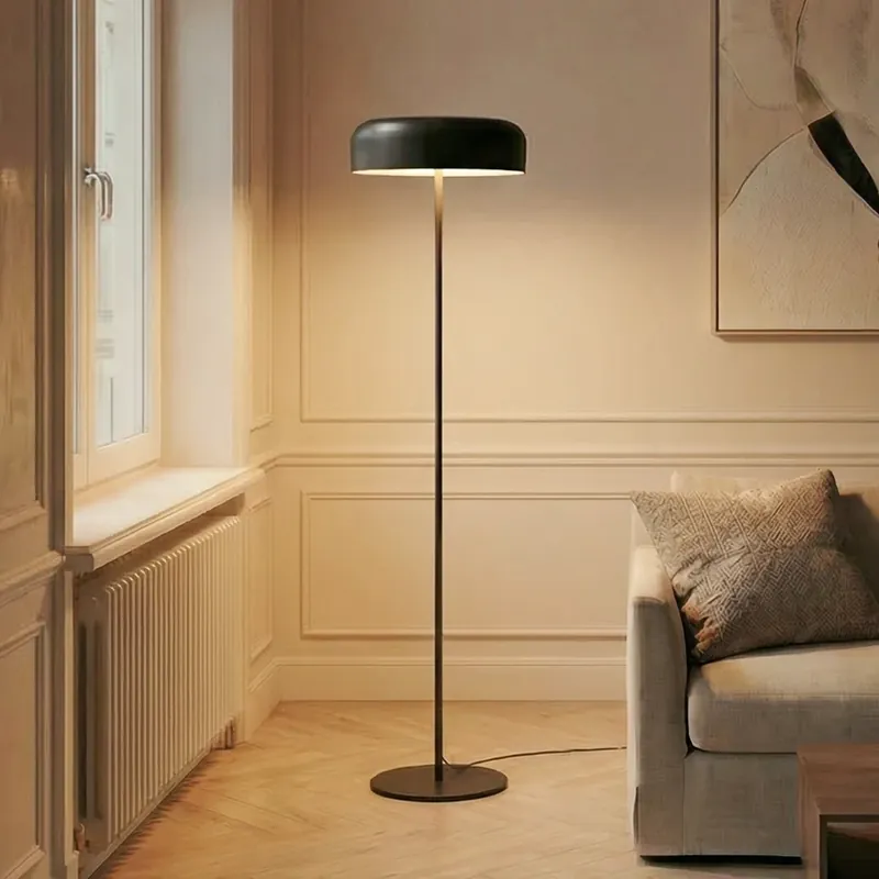 Vloerlamp Lindby Edion, zwart, metaal Direct Verzonden