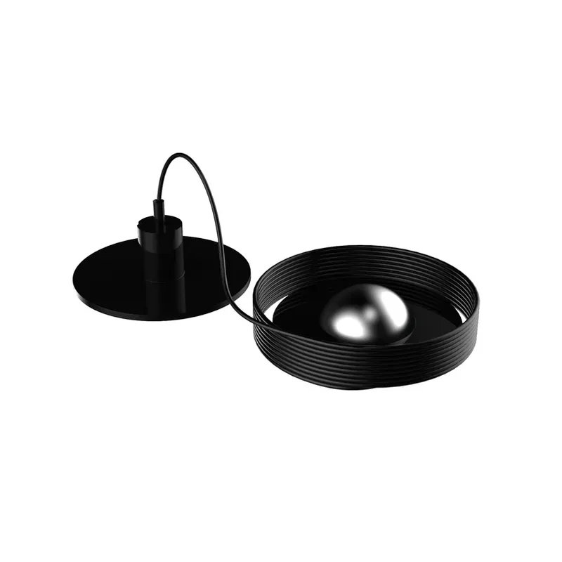 Flitsaanbieding Newgarden hanglamp Roll voor draadloze lamp, zwart