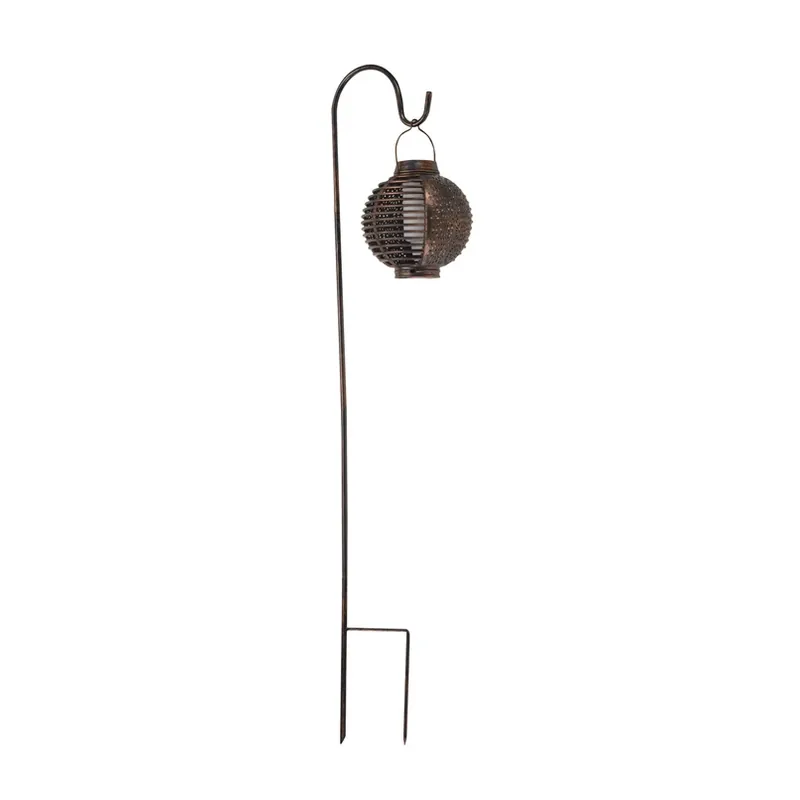 Aanbieding LED-zonne-aardpen Forli, vlameffect, set van 2, 93 cm, IP44