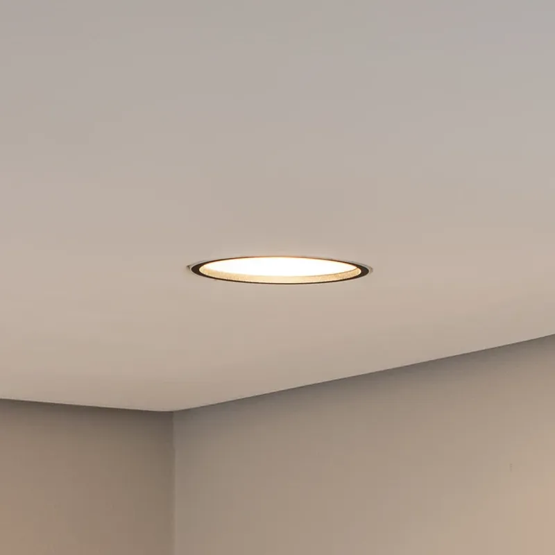 Alleen Vandaag Bega LED plafondinbouwspot Studio Line, aluminium gegoten, zwart