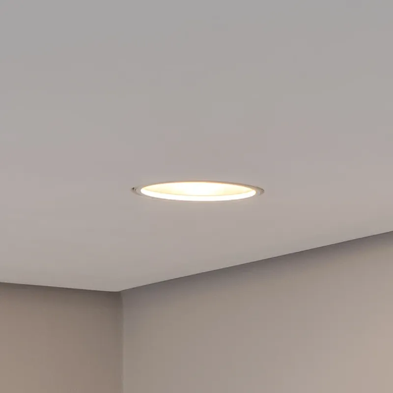 Bega LED plafondinbouwspot Studio Line, aluminium gegoten, wit Weekendaanbieding