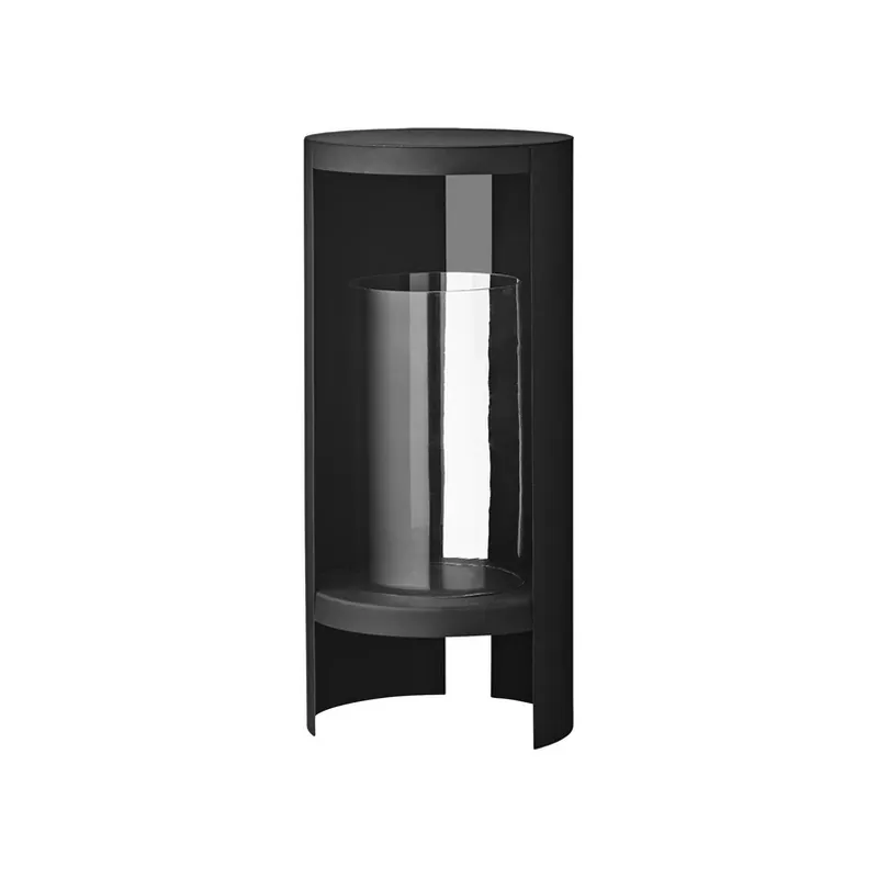 AYTM lantaarn Ora, zwart, hoogte 58,4 cm, glas, aluminium Express Levering