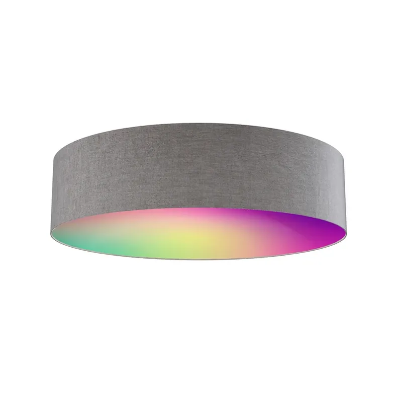 Müller Licht tint LED plafondlamp Malea, RGB, CCT, taupe Populair