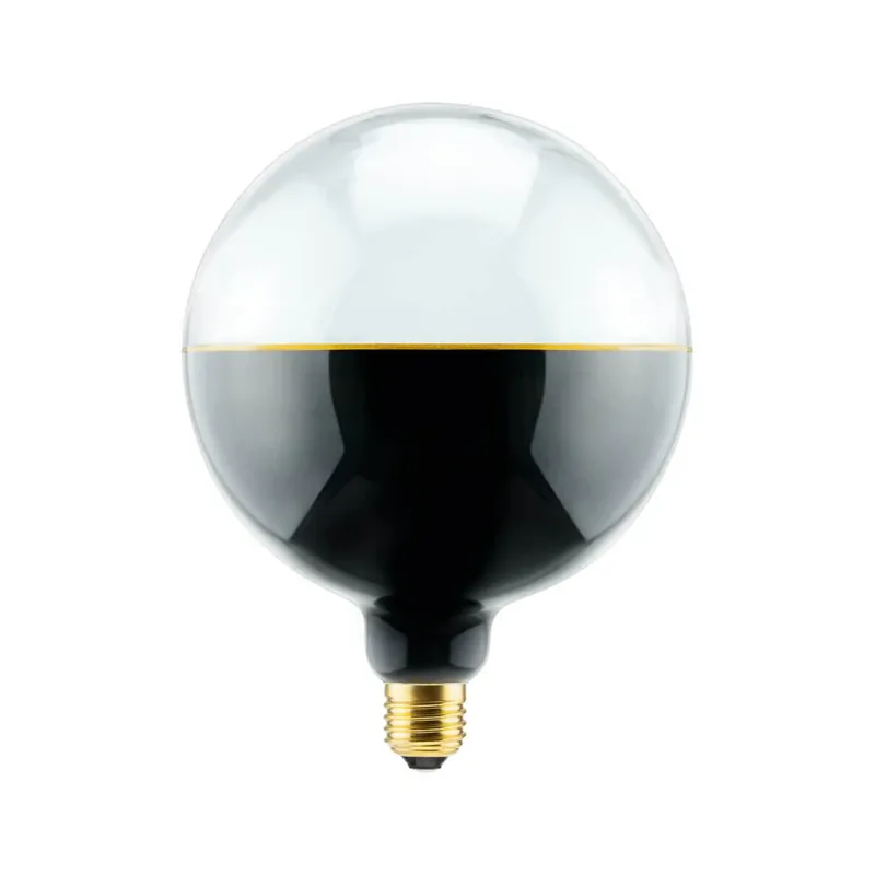 Uitverkoop Segula LED globe Illusion E27 G145 helder/zwart 6W 1900K dimbaar