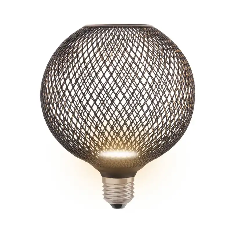 Nu Kopen OSRAM Decor LED Platte Bol E27 3,5W zwart 2.700K metaal