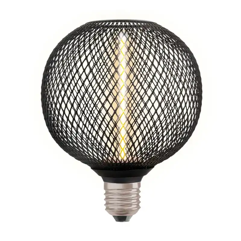 Beperkt Aanbod OSRAM Decor LED stro gloeilamp E27 3,5W zwart 1800K