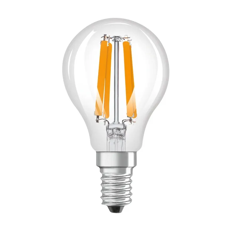 OSRAM LED lamp druppel E14 1,2W filament 2700K 255lm Finale Uitverkoop
