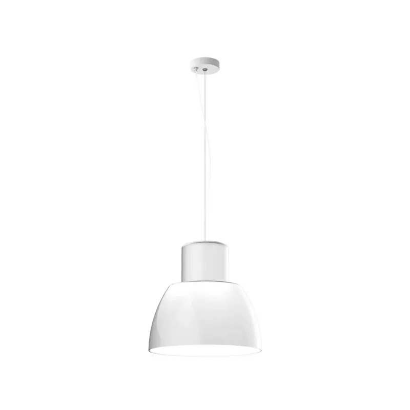 Nemo hanglamp Lorosae, wit, Ø 40 cm, glas, E27 Lage Prijs