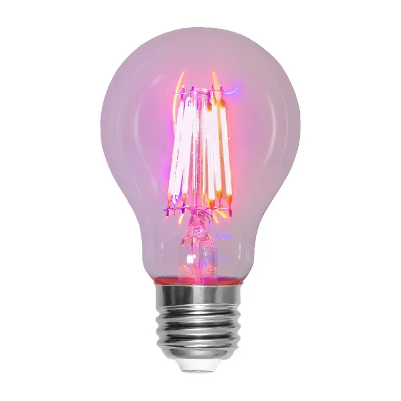 Voordeelprijs LED plantenlamp bloei, lamp A60, E27, 6,5 W rood