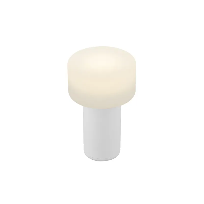 Tiny-B LED tafellamp, wit, hoogte 13 cm, IP54, USB Finale Uitverkoop