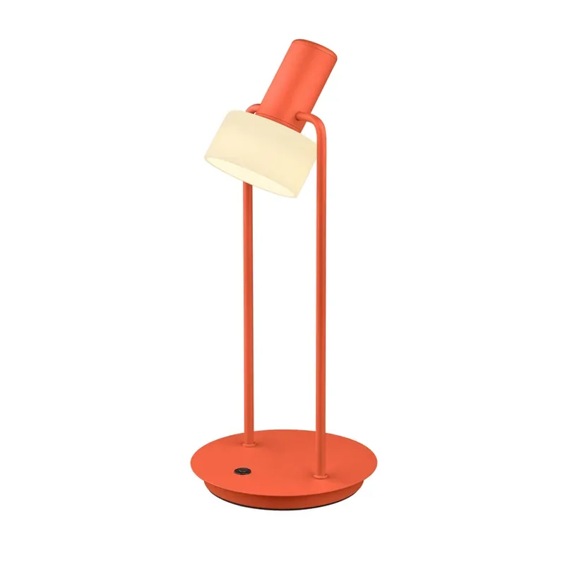 Banji LED tafellamp, oranje, hoogte 37 cm, touchdimmer Finale Uitverkoop