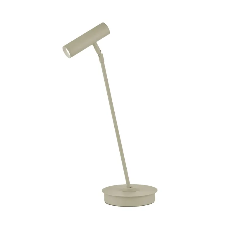 Hete Deal Tom Pro LED tafellamp, zandkleurig, hoogte 47cm, CCT, dimmer