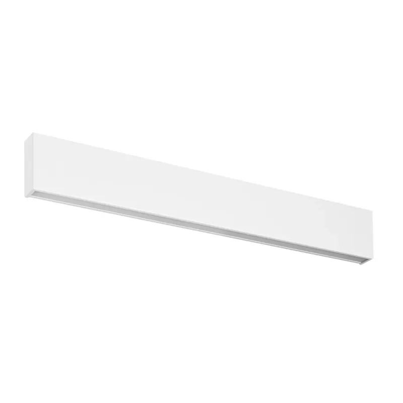 LED wandlamp Box W2 bi-emissie, B 61,9 cm, wit, 2700 K Must-Have