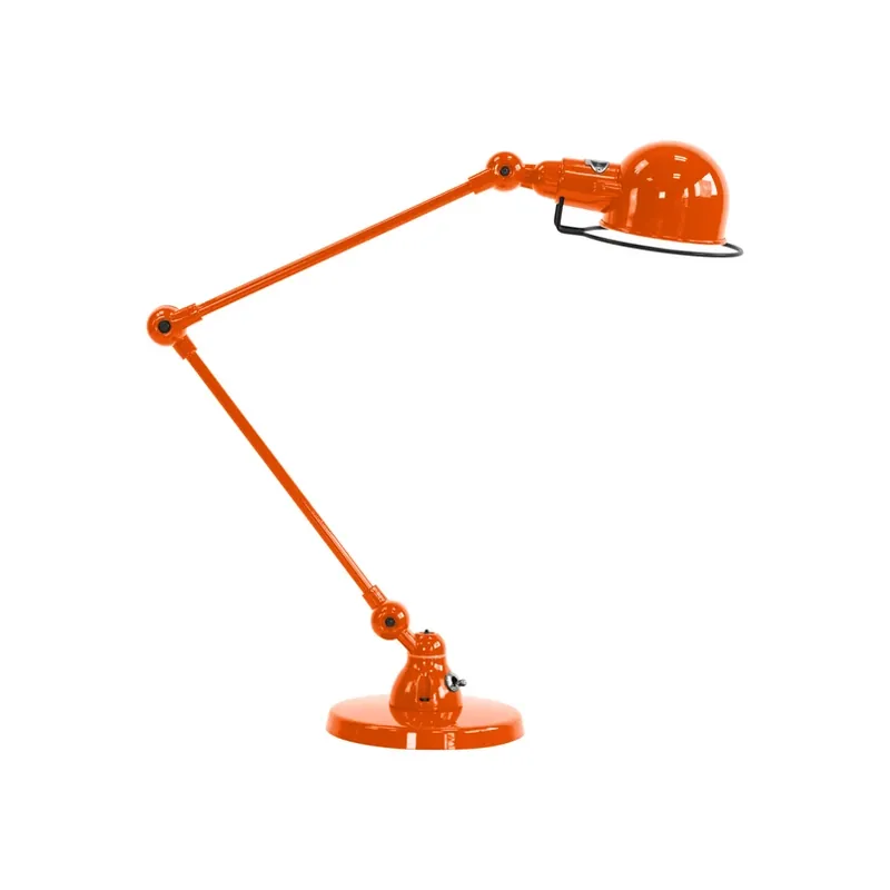 Jieldé Signal SI333 tafellamp met voet, oranje Op = Op