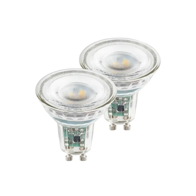 LED lamp Reflectorlamp GU10 2,5W helder 3000K EEK A 2er Express Levering