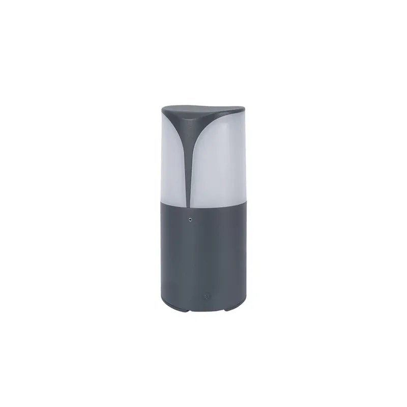 Forlight sokkellamp Astra, hoogte 30 cm, antraciet, aluminium Gecertificeerd