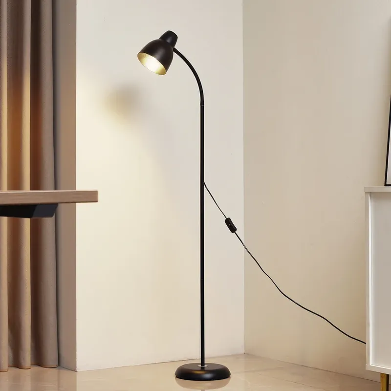 Laatste Versie Lindby vloerlamp Tebbi, zwart, metaal, hoogte 150 cm