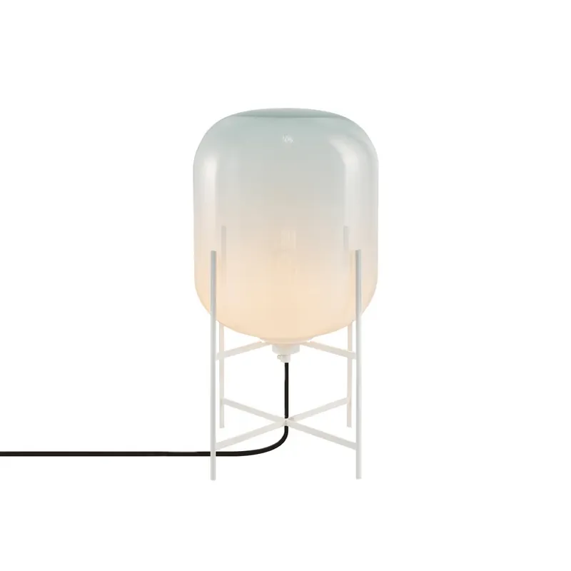 Beperkte Voorraad pulpo tafellamp Oda Small, maanlicht wit/wit, hoogte 45 cm