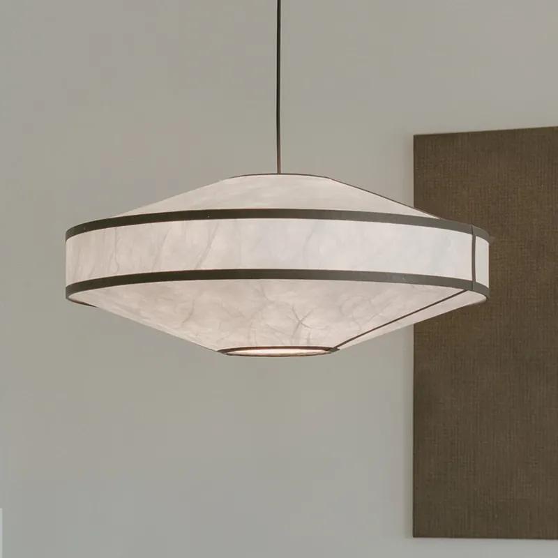 Bestel Nu New Works hanglamp Kite, Ø 75 cm, wit / zwart, 3-lamps.