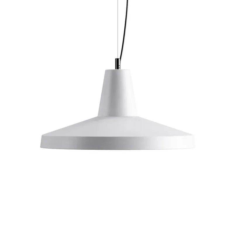 Karman Gangster hanglamp, wit, Ø 50 cm, keramiek, E27 Beperkt Aanbod