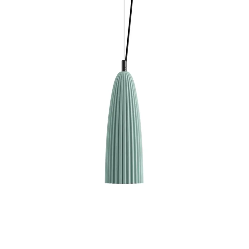 Favoriet Karman hanglamp Sahara, saliegroen, Ø 14 cm, keramiek E27