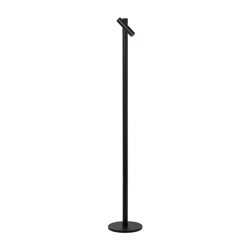 Antrim LED vloerlamp, zwart, 1-lamp, IP54, dimbaar Populair