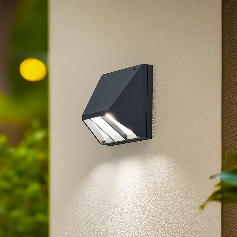 Bega LED buitenwandlamp 22292 K3 aan/uit, grafiet, gegoten aluminium Gecertificeerd