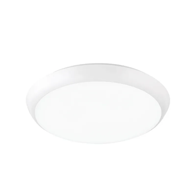 Maggy LED plafondlamp, Ø 25 cm, wit, CCT, IP65, decoratieve ringen Uitverkoop