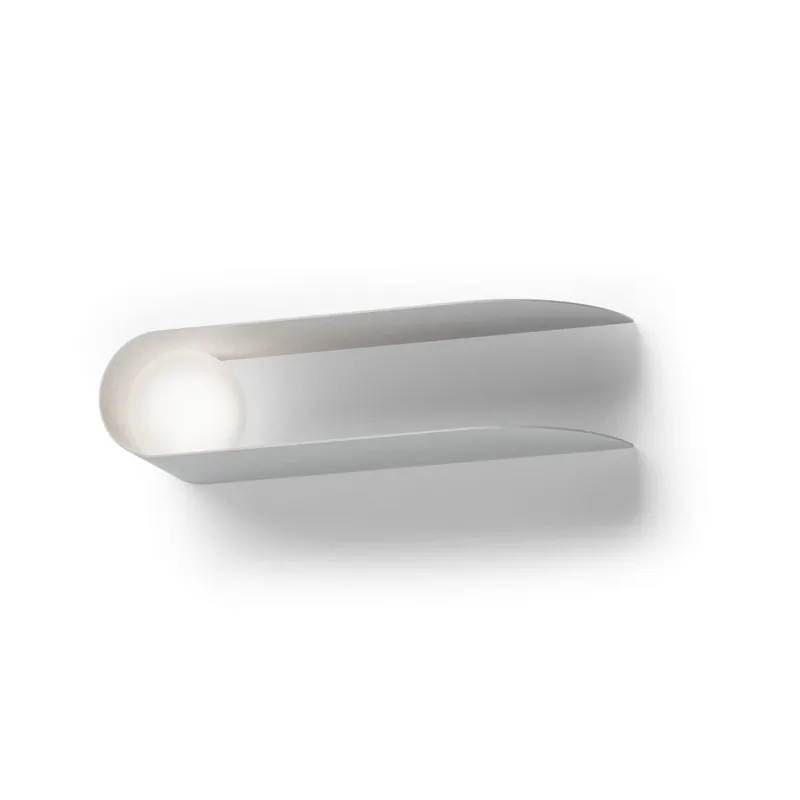 Fabbian Comet wandlamp, wit, metaal, glas, G9 Uitverkoop