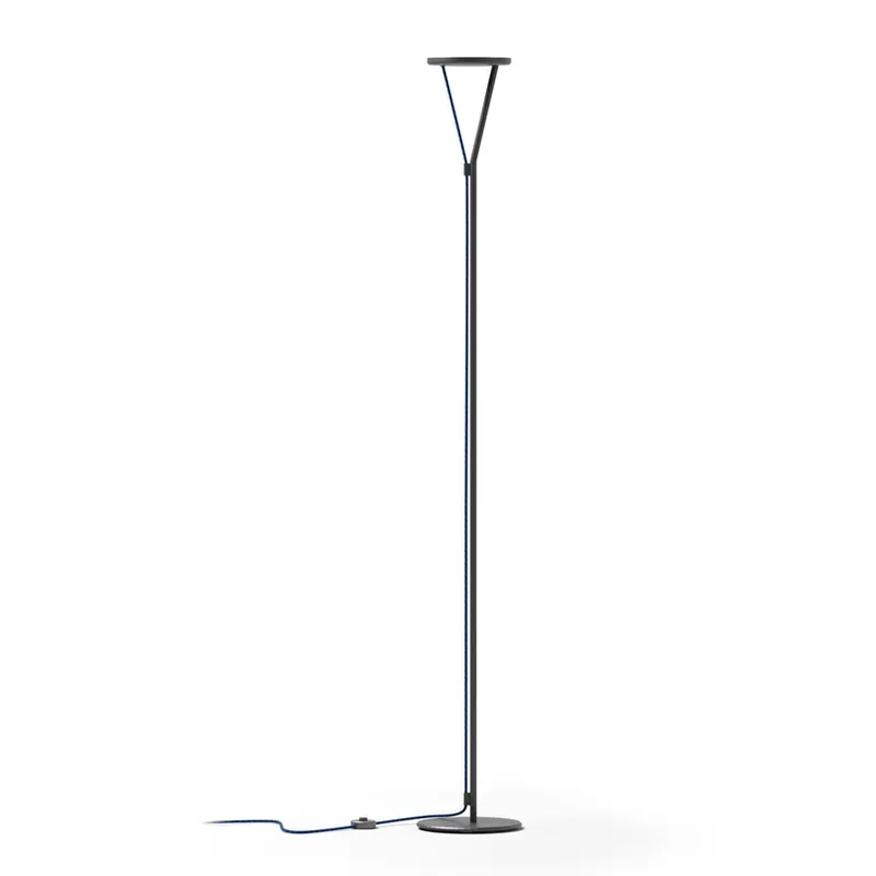Actieprijs Fabbian LED vloerlamp Rio, antraciet, dimbaar, 3.000 K