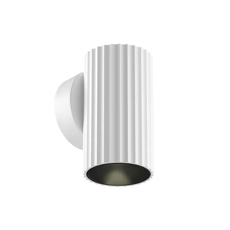 Hete Deal Maytoni wandlamp Calipso, wit, 1 x GU10, hoogte 10 cm metaal