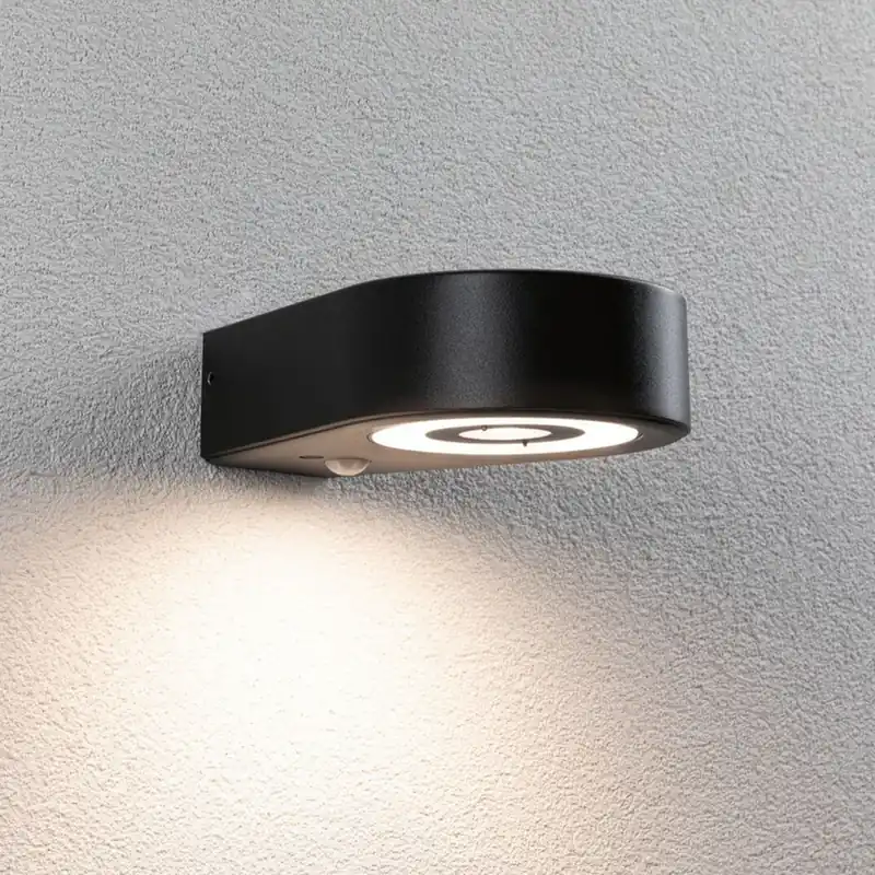 Actieprijs Paulmann LED wandlamp Silma antraciet 1-lamp IP44