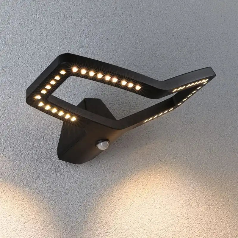 Alleen Vandaag Paulmann LED buiten wandlamp Alara, antraciet, IP44