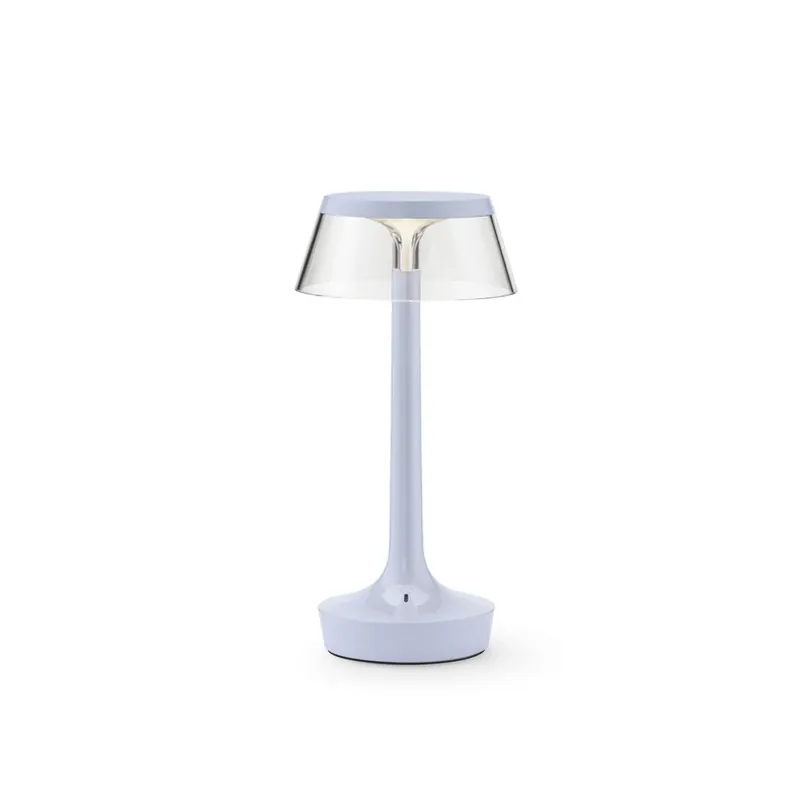 Bestseller FLOS LED tafellamp Bon jour zonder stekker, lichtblauw