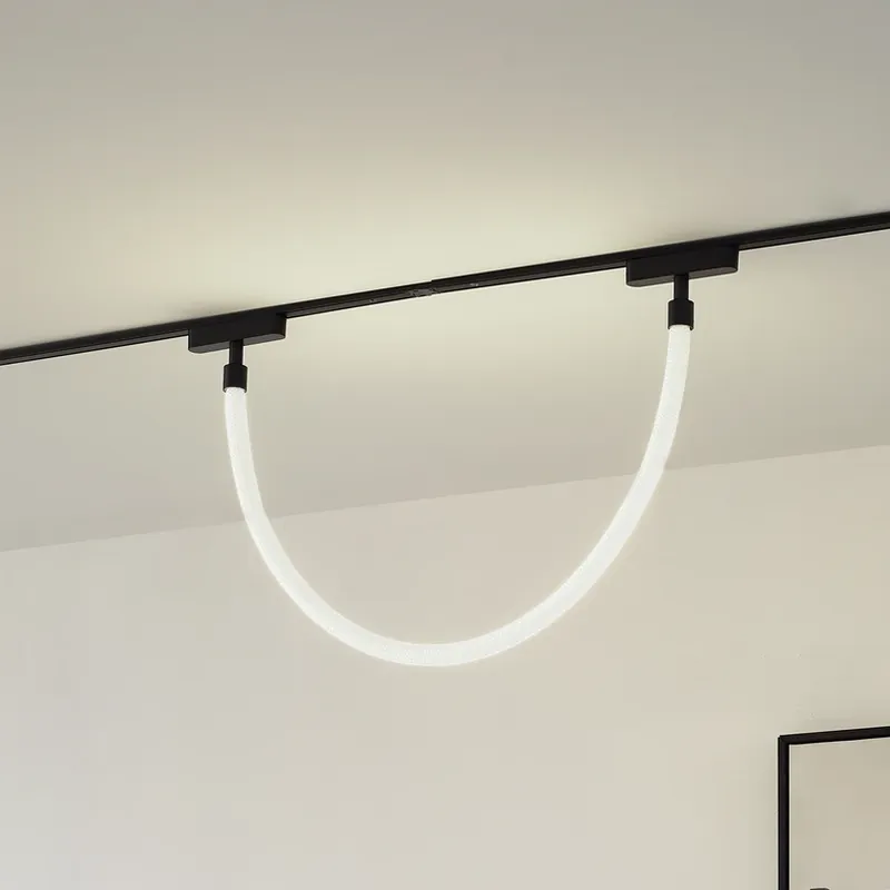 Actieprijs Lindby LED lichtslang Lumaro, lengte 100cm, textiel, 48V