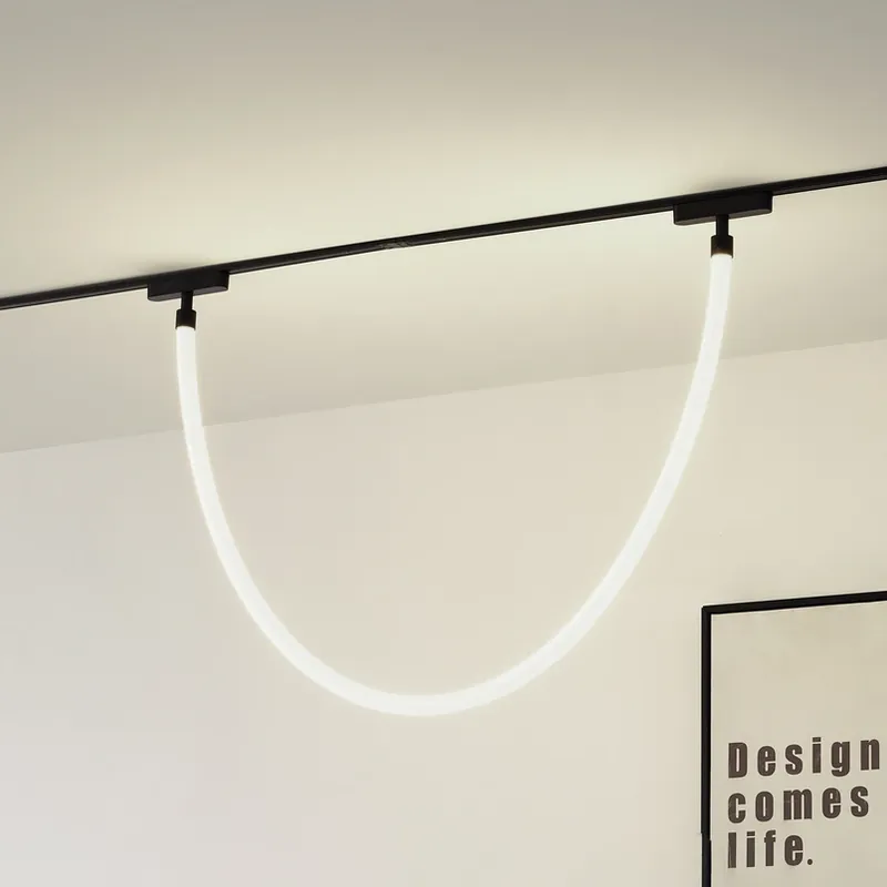 Lindby LED lichtslang Lumaro, lengte 150cm, textiel, 48V Nieuw