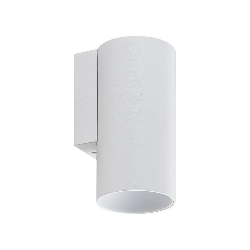 CAN wandlamp, wit, 1-lamp, hoogte 13 cm, metaal, GU10 Op = Op